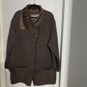 One of a Kind Artisan-Made Winter Coat.